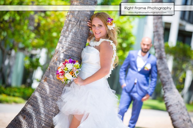 _ślub na Hawajach plener ślubny za granicą Hawaje