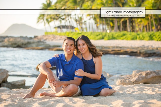 SUNSET FAMILY PORTRAITS near Four Seasons Oahu at Ko'olina