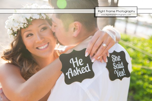 Engagement Photo Shoot at Waikiki Beach Hawaii