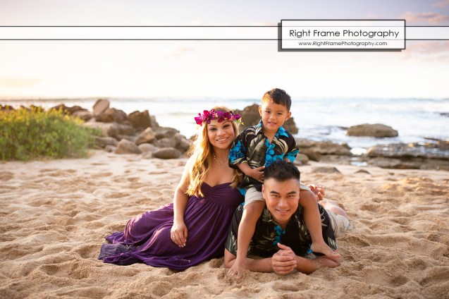 Hawaii Pregnancy Photoshoot at Ko Olina