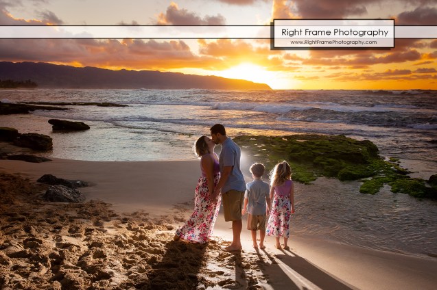 Oahu Sunset Beach Photography