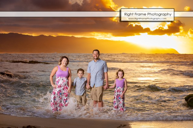Oahu Sunset Beach Photography