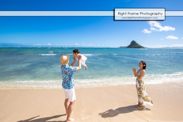 Vacation Photographer in Oahu Kualoa Regional Park