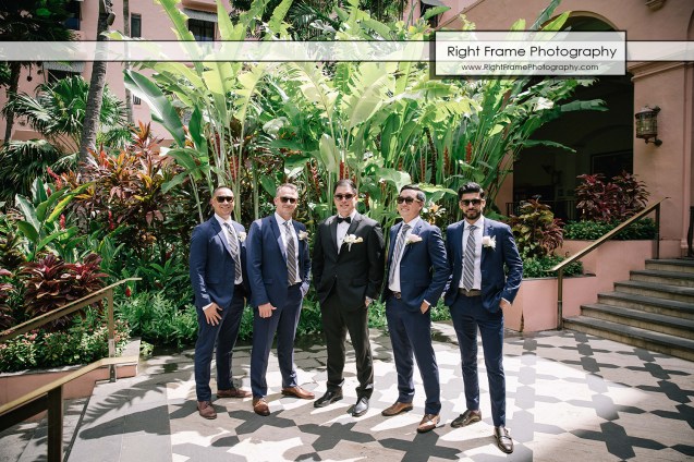 wedding in the royal hawaiian hotel