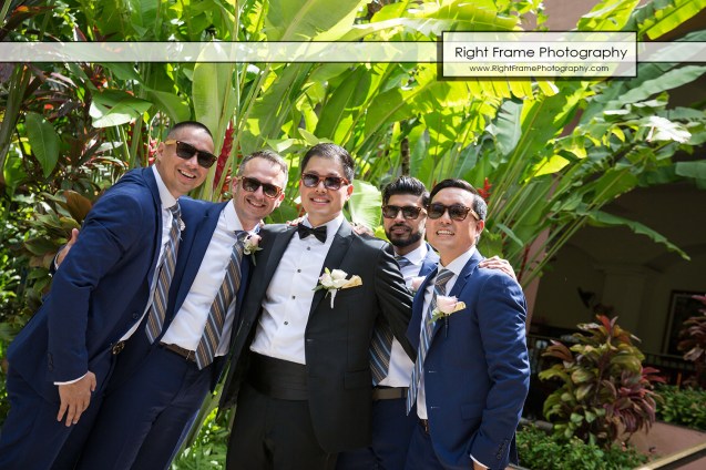 wedding in the royal hawaiian hotel