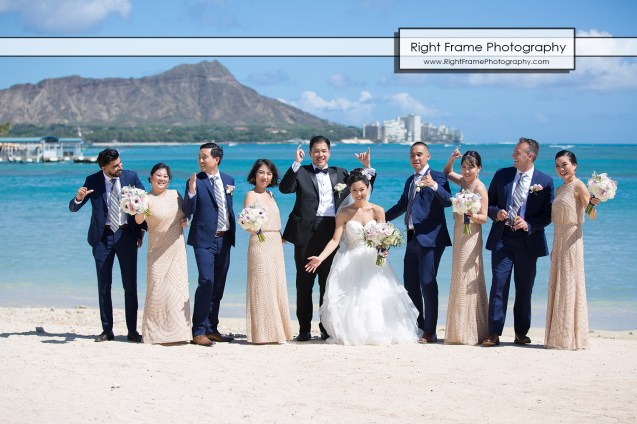 Waikiki Beach wedding