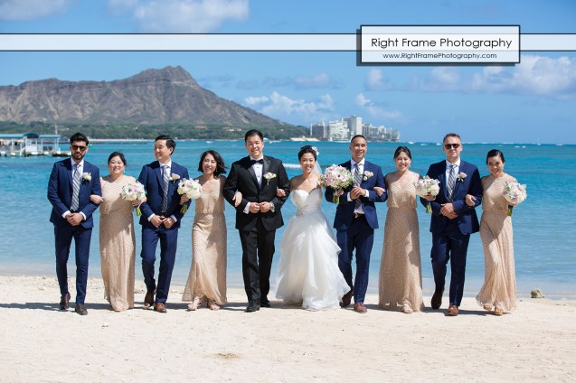Waikiki Beach wedding