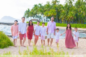 Beach Family Portraits in Hawaii