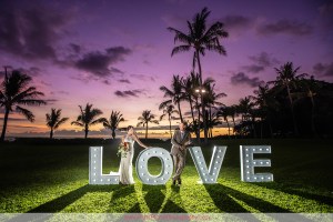 destination wedding oahu paradise cove luau