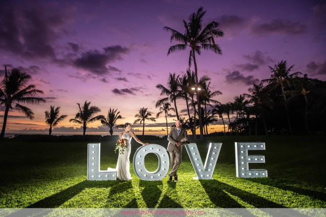 destination wedding oahu paradise cove luau