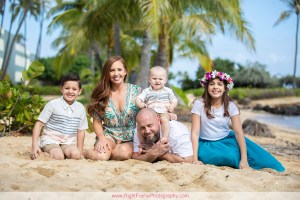 christmas portraits in oahu