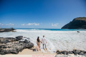 Engagement photoshoot in Oahu